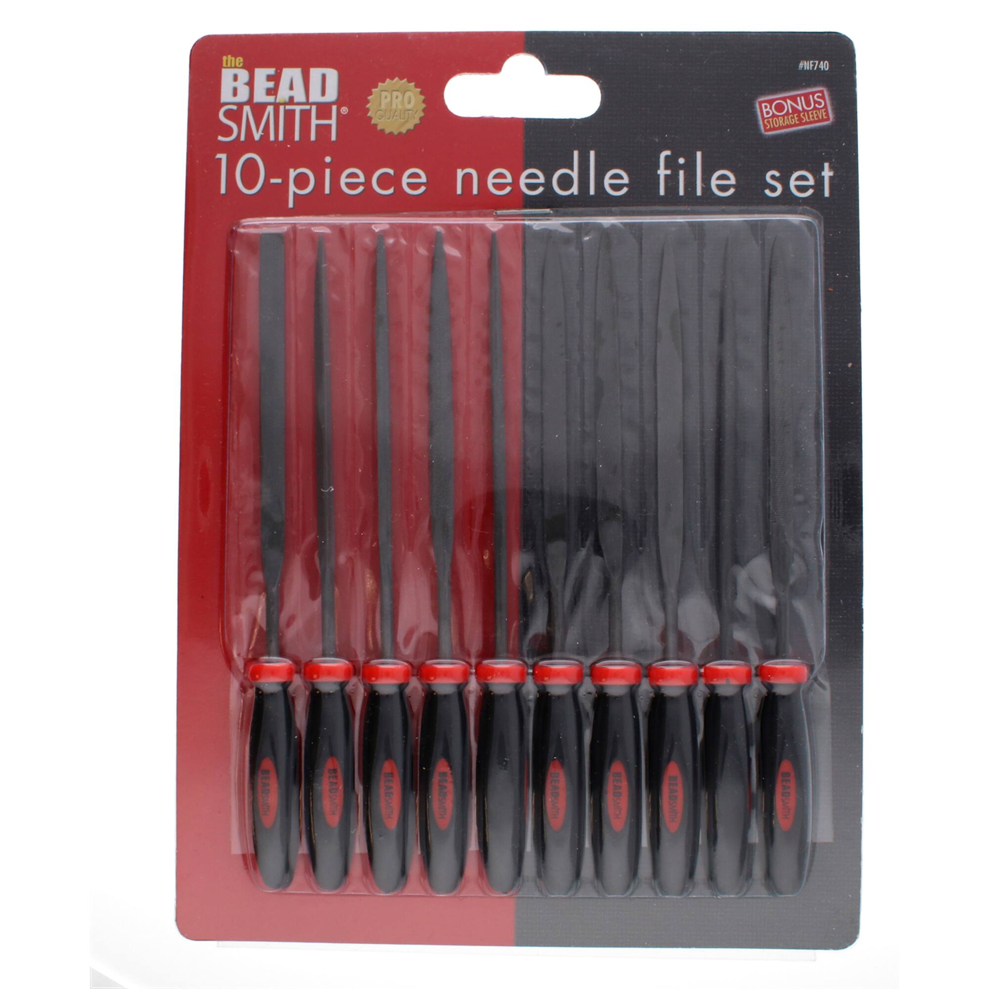 The Beadsmith® Ergo Needle File Set